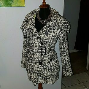 Dollhouse Wool Tweed Coat